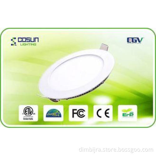 4 Inch 595LM Dimmable LED Flat Panel Lights / Energy Saving